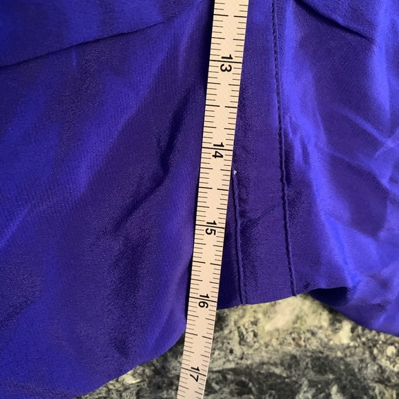 Madewell blue silk dress - Picture 5 of 6